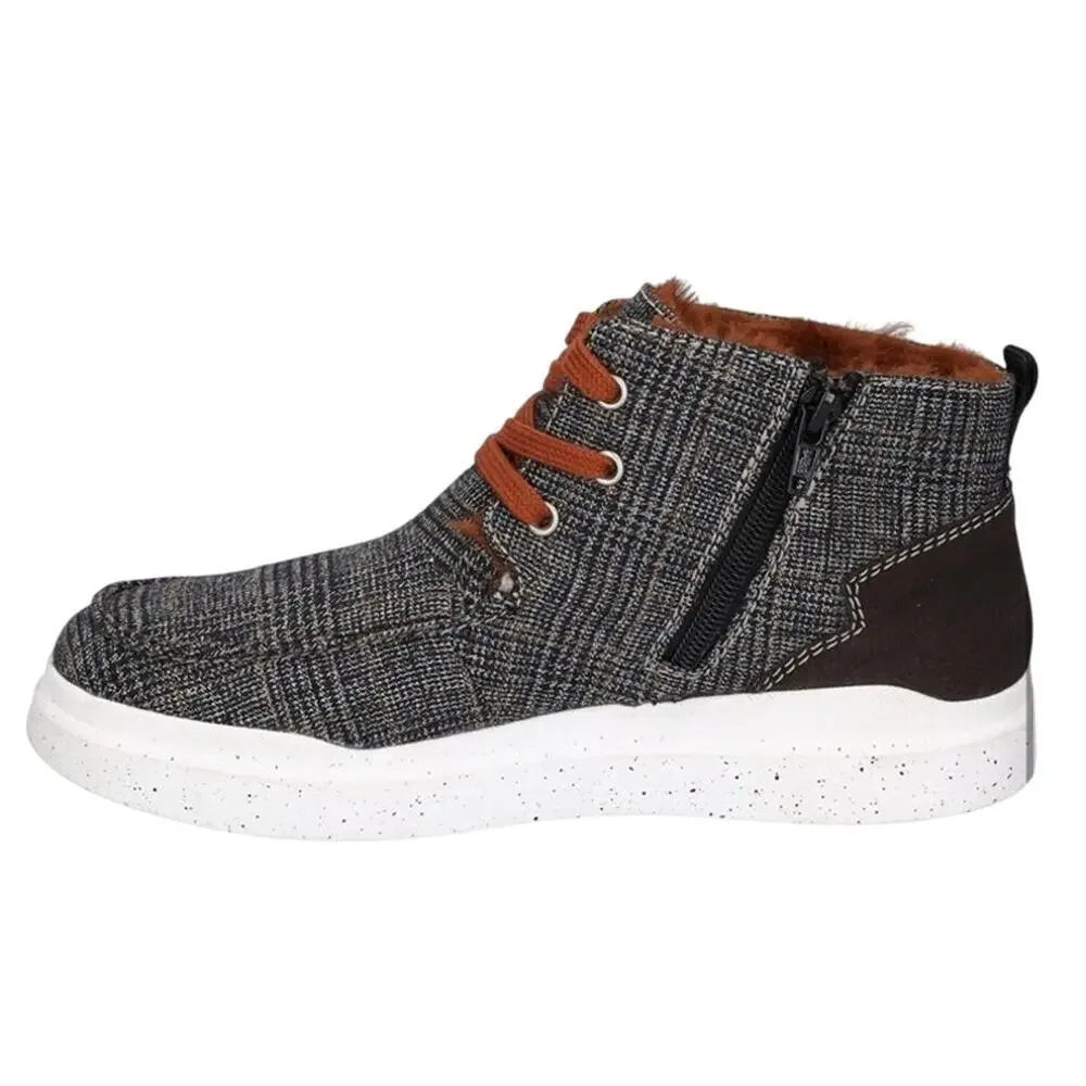 ROMIKA Helsinki 02 Jacquard Fur Lined Booties Sz 37 / US Womens 6.5 New in Box
